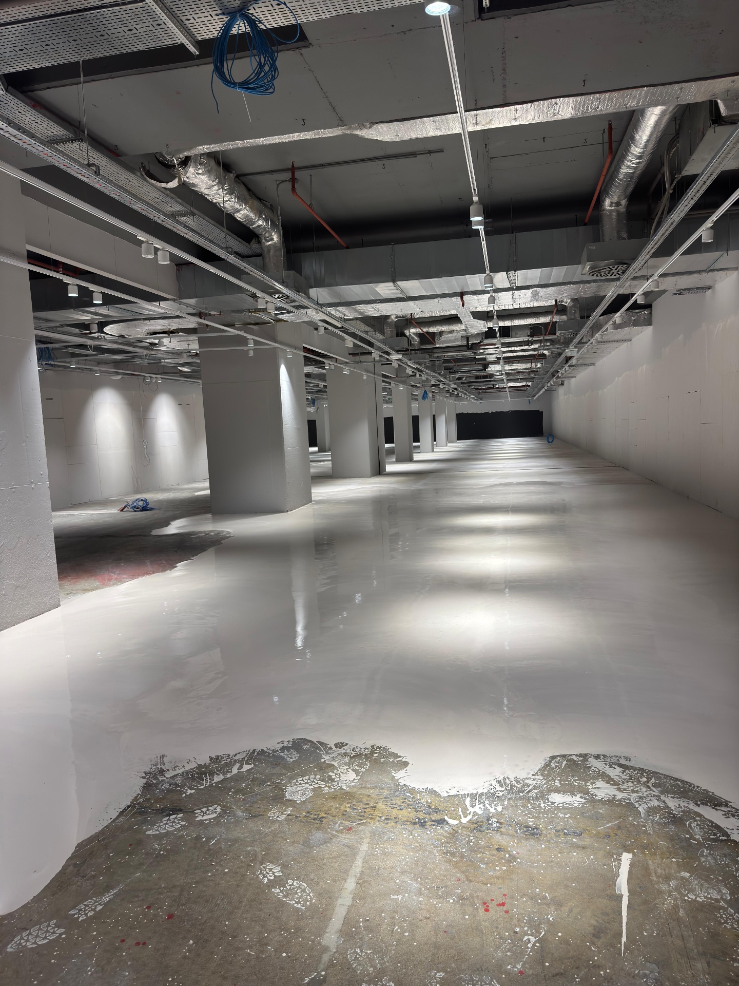 Otopark Geçişi — Epoksi Uygulama
